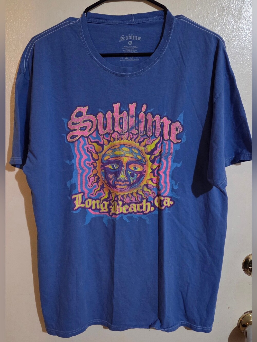 Sublime Long Beach CA Graphic T-Shirt Size XL